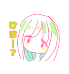 ゆる少女（個別スタンプ：5）