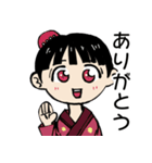 にゃんこ侍。（個別スタンプ：3）