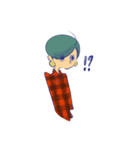 ショートヘアな人_02（個別スタンプ：6）