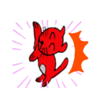 レッドキャット（個別スタンプ：2）