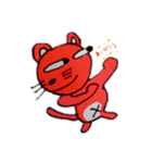 レッドキャット（個別スタンプ：11）