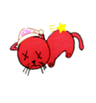 レッドキャット（個別スタンプ：14）