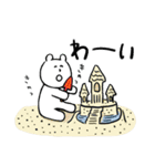 ウィンドサーフィン好きのくま（個別スタンプ：33）
