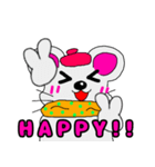 ネズミのズネミちゃん 年末年始ver（個別スタンプ：14）