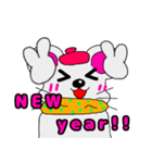 ネズミのズネミちゃん 年末年始ver（個別スタンプ：15）