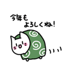 アホネコちゃん(年末年始ver.)（個別スタンプ：8）