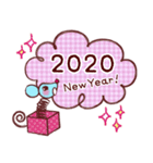 2020年ネズミのお正月☆（個別スタンプ：14）