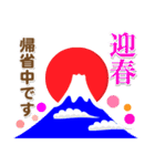 富士山年末年始スタンプその3（個別スタンプ：22）