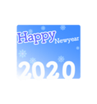 ぐうぐう犬・ふわふわ犬の「お年賀」2020（個別スタンプ：22）