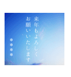 毎年使える♪綺麗な写真と年末年始◆大人（個別スタンプ：6）