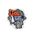 あ、変な人だ。（個別スタンプ：1）