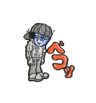 あ、変な人だ。（個別スタンプ：7）