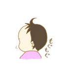 でこっぱち赤ちゃん（個別スタンプ：2）