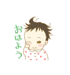 でこっぱち赤ちゃん（個別スタンプ：14）