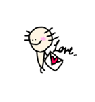 あきおくん(ウーパールーパー)の日常②（個別スタンプ：1）