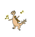 POPな恐竜さんスタンプ（個別スタンプ：7）