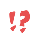 日常使える文字スタンプ（2）（個別スタンプ：21）