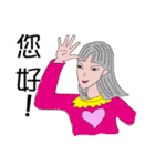 虹の夢の少女（個別スタンプ：2）