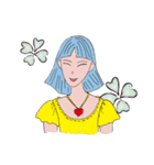 虹の夢の少女（個別スタンプ：12）