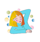 虹の夢の少女（個別スタンプ：16）