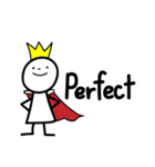 日常で使える ほんわか白いひと - 英語 -（個別スタンプ：26）