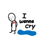日常で使える ほんわか白いひと - 英語 -（個別スタンプ：30）