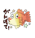 金魚の賑やかスタンプ（個別スタンプ：1）