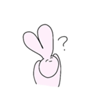 ただのゆるいうさぎ（個別スタンプ：6）