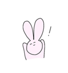 ただのゆるいうさぎ（個別スタンプ：7）