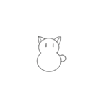 猫だるま1（個別スタンプ：1）
