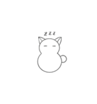 猫だるま1（個別スタンプ：2）
