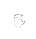 猫だるま1（個別スタンプ：10）