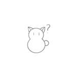 猫だるま1（個別スタンプ：11）