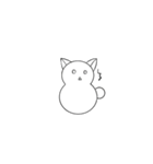 猫だるま1（個別スタンプ：13）