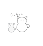 猫だるま1（個別スタンプ：28）
