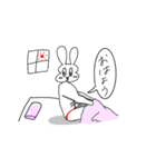 筋肉マッチョうさぎさんの日常（個別スタンプ：17）
