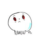 海月ちゃんのカラフルなクラゲちゃん（個別スタンプ：16）