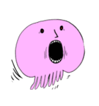 海月ちゃんのカラフルなクラゲちゃん（個別スタンプ：22）