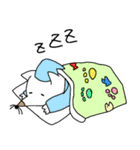 にゃんまげもぐら（個別スタンプ：5）