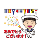 海上自衛官用（男性海士）日常パック（個別スタンプ：12）