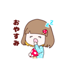 きのこちゃんといっしょ（個別スタンプ：6）