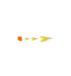 色文字です2（個別スタンプ：3）