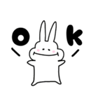 ぷにうさぎ（個別スタンプ：4）