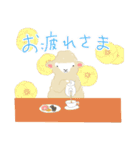 色々伝えたい羊（個別スタンプ：11）