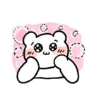 しろいくまの日常（個別スタンプ：4）