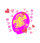 わらう。だるま（個別スタンプ：6）