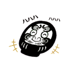 わらう。だるま（個別スタンプ：7）