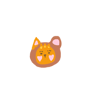 ベアオレンジ色の猫の宝（個別スタンプ：8）