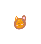 ベアオレンジ色の猫の宝（個別スタンプ：10）
