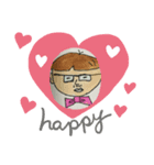 世界に羽ばたくスガワラくん！（個別スタンプ：8）